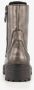 Harper leren dames veterboots metallic zilver - Thumbnail 2