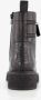 Harper leren dames veterboots zwart - Thumbnail 2
