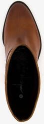 Harper leren dames western laarsjes cognac