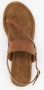 Harper leren sandaaltjes cognac bruin - Thumbnail 5