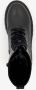 Harper leren veterboots met dikke zool zwart - Thumbnail 3