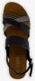Nova dames sandalen zwart goud - Thumbnail 5