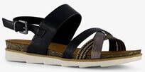 Nova dames sandalen zwart goud