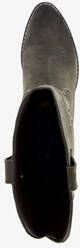 Harper suede dames western laarzen donkergroen