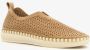 Hush Puppies Daisy dames instappers beige Uitneembare zool - Thumbnail 5