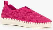 Hush Puppies Daisy dames instappers fuchsia roze