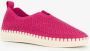 Hush Puppies Daisy dames instappers fuchsia roze Uitneembare zool - Thumbnail 5