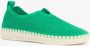 Hush Puppies Daisy dames instappers groen Uitneembare zool - Thumbnail 7