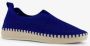 Hush Puppies Daisy dames instappers kobalt Blauw Uitneembare zool - Thumbnail 8