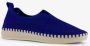 Hush Puppies Daisy dames instappers kobalt Blauw Uitneembare zool - Thumbnail 5