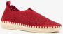 Hush Puppies Daisy dames instappers rood Uitneembare zool - Thumbnail 5