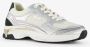 Hush Puppies dames dad sneakers zilver wit - Thumbnail 7