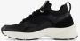 Hush Puppies dames dad sneakers zwart Uitneembare zool - Thumbnail 5