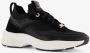 Hush Puppies dames dad sneakers zwart Uitneembare zool - Thumbnail 7