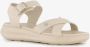 Hush Puppies dames sandalen beige - Thumbnail 5