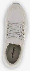 Hush Puppies suede dames sneakers beige