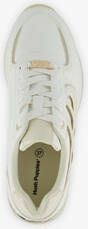 Hush Puppies dames sneakers wit goud