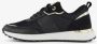 Hush Puppies dames sneakers zwart goud - Thumbnail 4