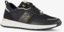 Hush Puppies dames sneakers zwart goud - Thumbnail 6