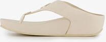 Hush Puppies dames teenslippers beige