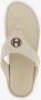 Hush Puppies dames teenslippers beige - Thumbnail 4