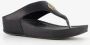Hush Puppies dames teenslippers sleehak zwart - Thumbnail 7