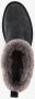 Hush Puppies gevoerde boots met imitatiebont grijs Echt leer - Thumbnail 5
