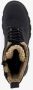 Hush Puppies gevoerde dames veterboots zwart - Thumbnail 4