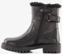 Hush Puppies gevoerde meisjes boots zwart - Thumbnail 2