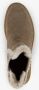 Hush Puppies gevoerde suede dames boots taupe - Thumbnail 3