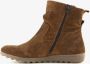 Hush Puppies gevoerde suede dames enkellaarsjes Bruin Echt leer - Thumbnail 3