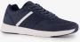 Hush Puppies heren sneakers blauw wit Uitneembare zool - Thumbnail 5