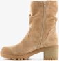 Hush Puppies Hush Pupies dames enkellaarsjes Beige Echt leer - Thumbnail 3