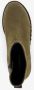 Hush Puppies leren dames boots olijfgroen - Thumbnail 3