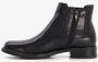 Hush Puppies leren dames chelsea boots zwart - Thumbnail 3