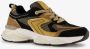 Hush Puppies leren dames dad sneakers bruin Uitneembare zool - Thumbnail 7