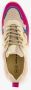 Hush Puppies leren dames dad sneakers metallic Roze - Thumbnail 4