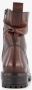 Hush Puppies leren dames enkellaarsjes bruin - Thumbnail 4