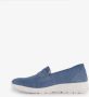 Hush Puppies leren dames instapper blauw Uitneembare zool - Thumbnail 2