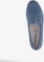 Hush Puppies leren dames instapper blauw Uitneembare zool - Thumbnail 3