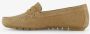 Hush Puppies leren dames mocassins groen Echt leer Uitneembare zool - Thumbnail 7