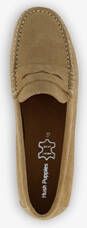 Hush Puppies leren dames mocassins groen