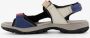 Hush Puppies leren dames sandalen beige roze - Thumbnail 6
