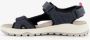 Hush Puppies leren dames sandalen blauw rood - Thumbnail 4
