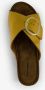 Hush Puppies leren dames sandalen geel Echt leer - Thumbnail 7