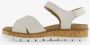 Hush Puppies leren dames sandalen wit Uitneembare zool - Thumbnail 5
