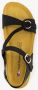 Hush Puppies leren dames sandalen zwart Echt leer - Thumbnail 5