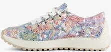 Hush Puppies leren dames sneakers bloemenprint