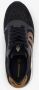 Hush Puppies leren dames sneakers zwart brons Uitneembare zool - Thumbnail 3