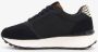 Hush Puppies leren dames sneakers zwart bruin Echt leer Uitneembare zool - Thumbnail 2